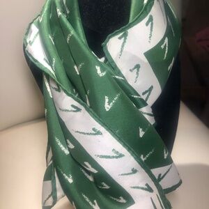 Vera Neumann Scarf Neck Hair tie, 1960's Green check mar/Users/jw/Downloads/IMks